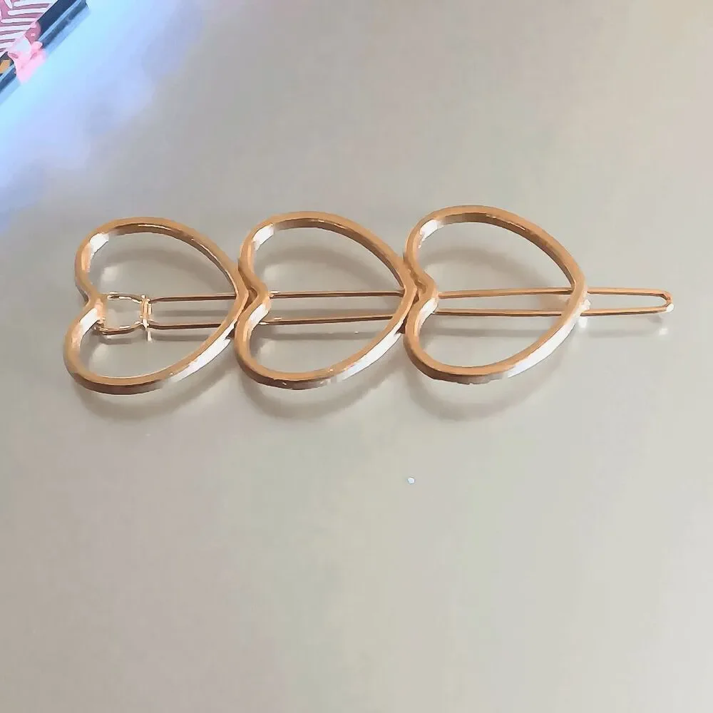 2 Piece Heart Hair Accessory Set